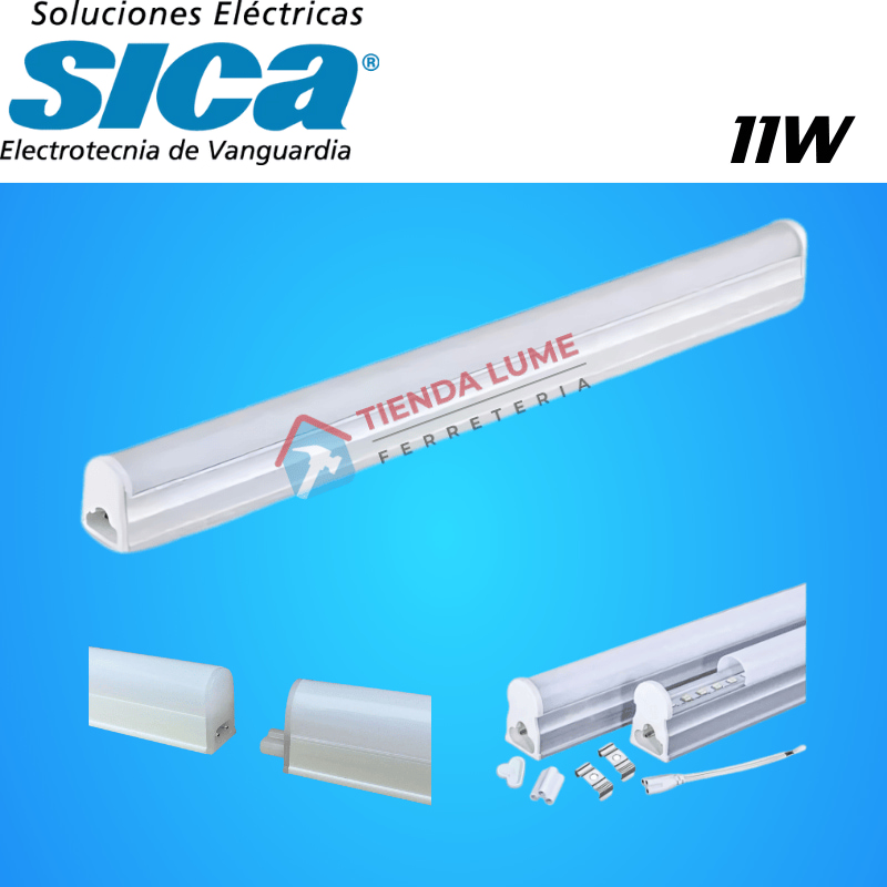 Liston Led Sica 11W Bco Neutro Interconec 637134