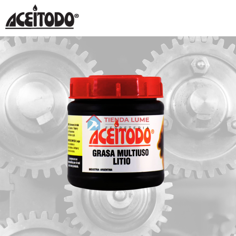 Grasa Litio Roja Aceitodo 450 Gr