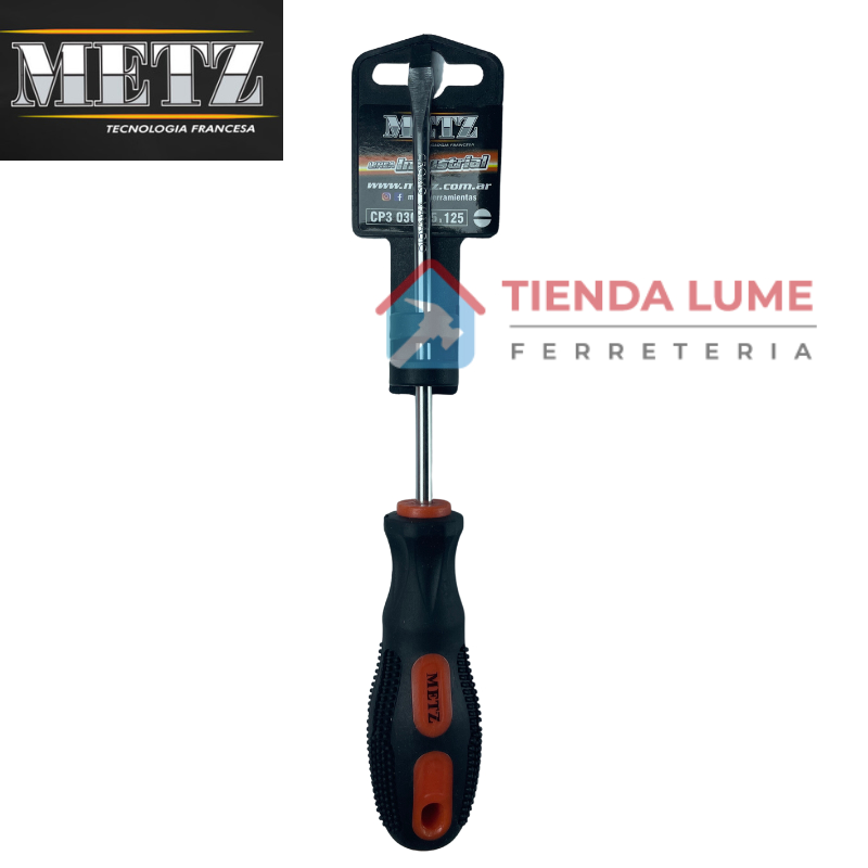Destornillador Metz Plano 5 x 125
