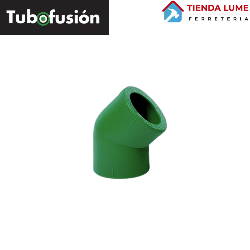 Codo A 45 Diam 20 Mm Tubofusion