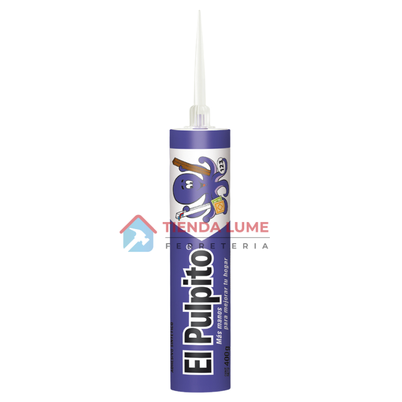 El Pulpito Cartucho 400gr Adhesivo Original