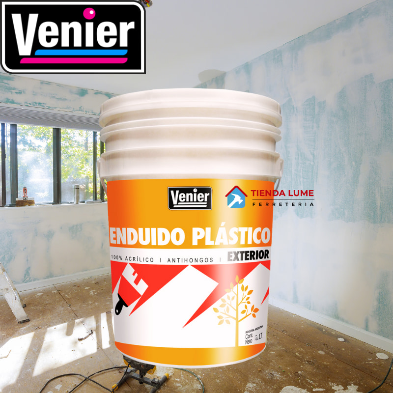Venier Enduido Para Interior X 20 Lts