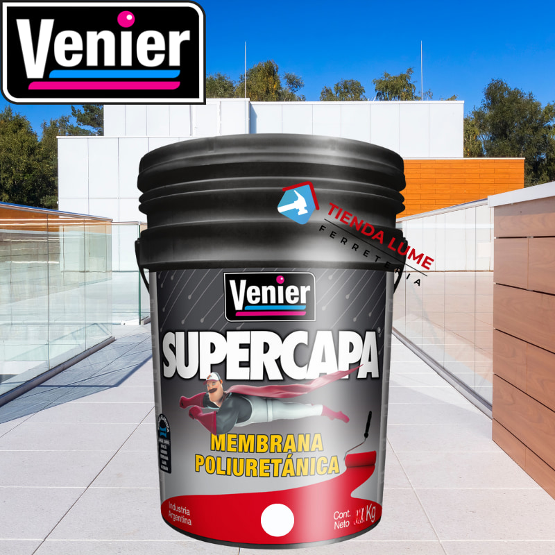 Venier Supercapa Membrana Poliuretanica Blanco X 10 Kg