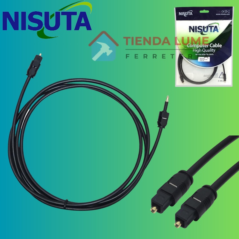 Cable Optico Digital Toslink De 1.5M