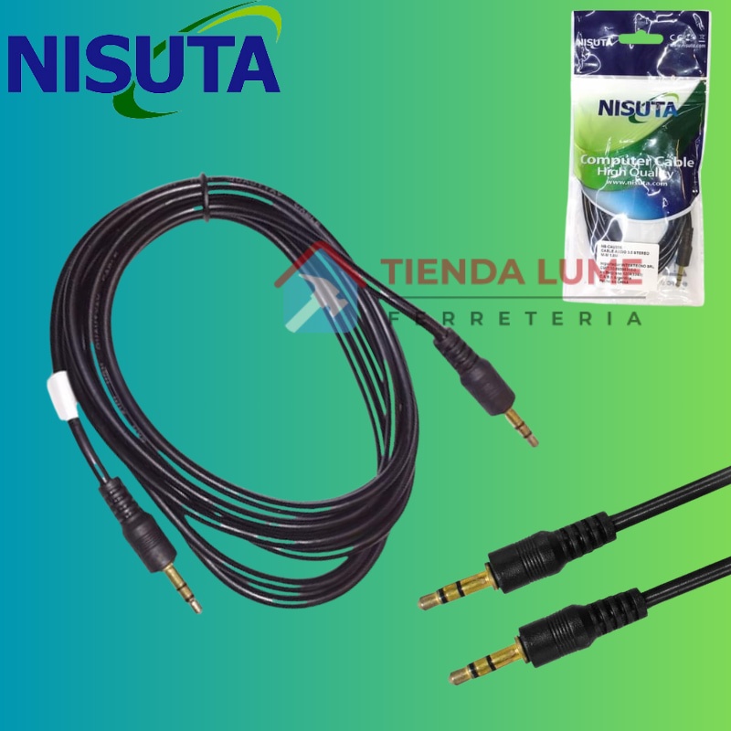 Cable Audio 3.5 Stereo M-M 1,8M