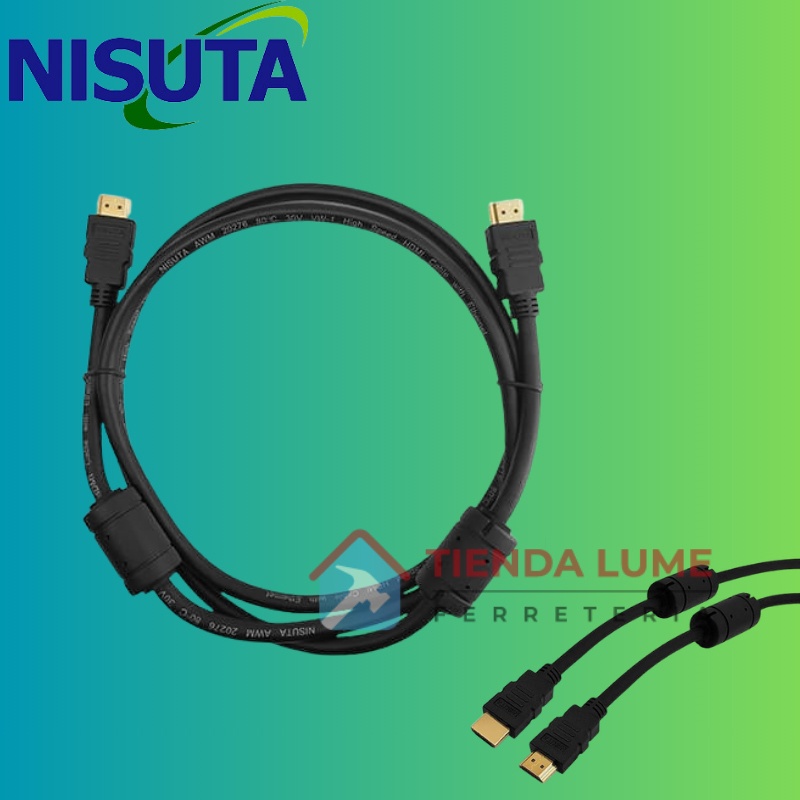 Cable Hdmi1.5 M Dorado V2.0 Con Filtros 2160P 4K X 2K