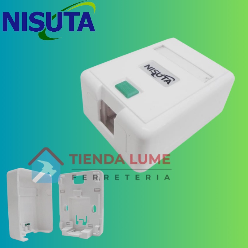 Roseta Simple P Jack Cat5 o Cat 6