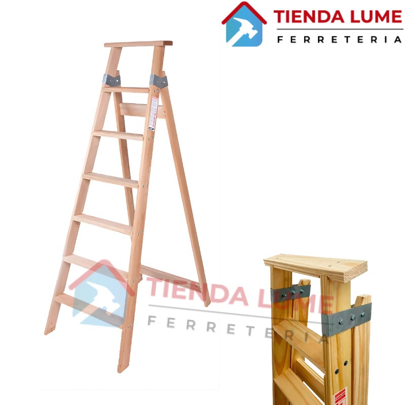 Escalera Madera San Jose Familiar N7 (1,67 Mts)