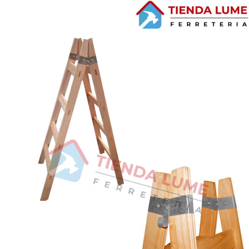 Escalera Madera San Jose Pintor N4 (1,27 Mts)