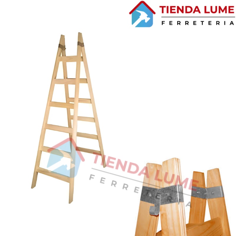 Escalera Madera San Jose Pintor N6 (1,83 Mts)